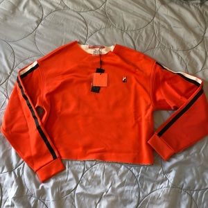 P.E. Nation Orange Crop Top